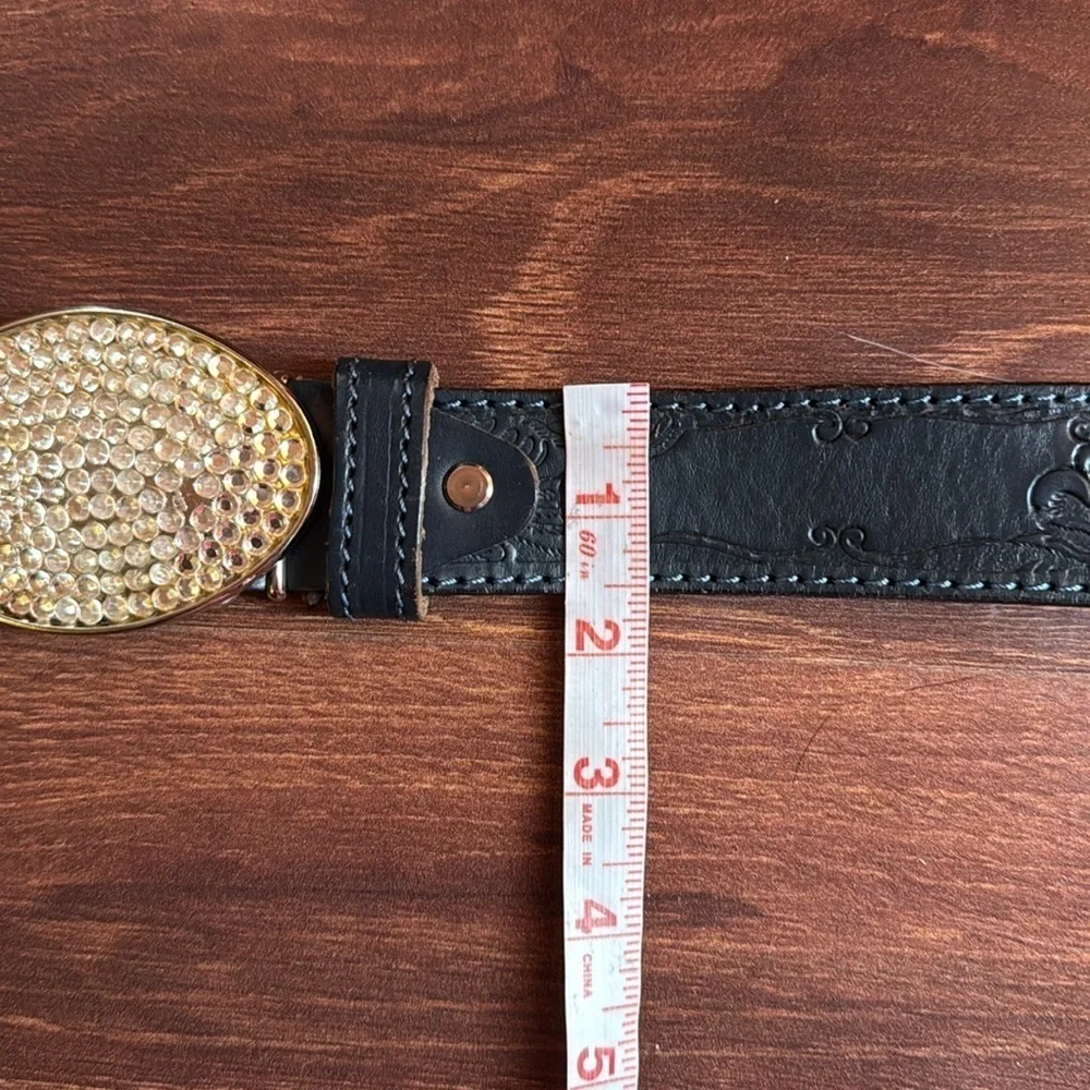 🍁END of YEAR SALE🍁GENUINE Leather Belt Made in Italy size Medium